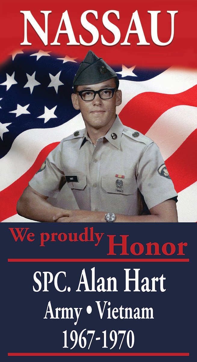 Alan Hart Hometown Hero Banners